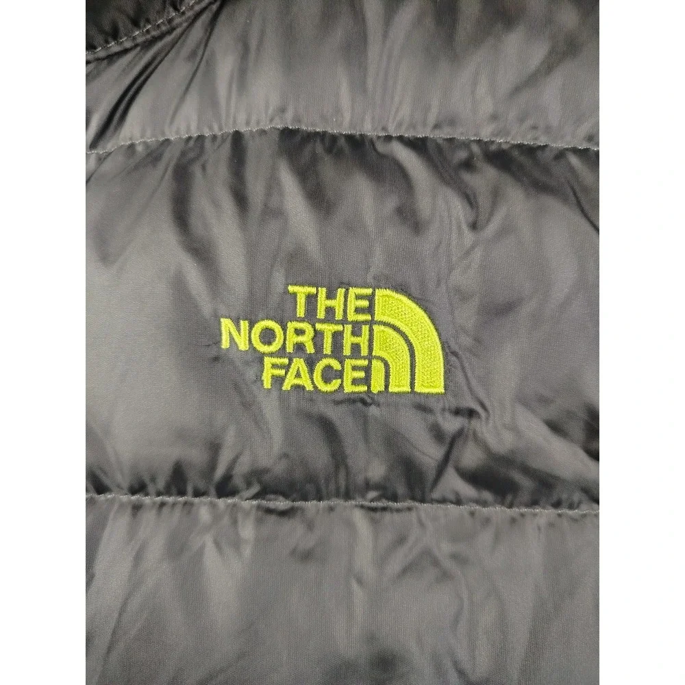 The North Face Jacket Boys 10/12 Black 550 Goose‎ Down Puffer Insulated Winter